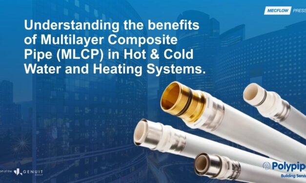 Composite pipe CPD helps reduce supply system design and installation risks