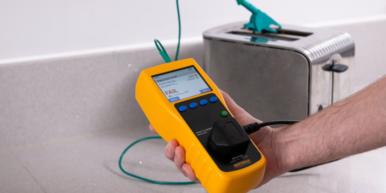 Martindale Electric launches portable appliance tester