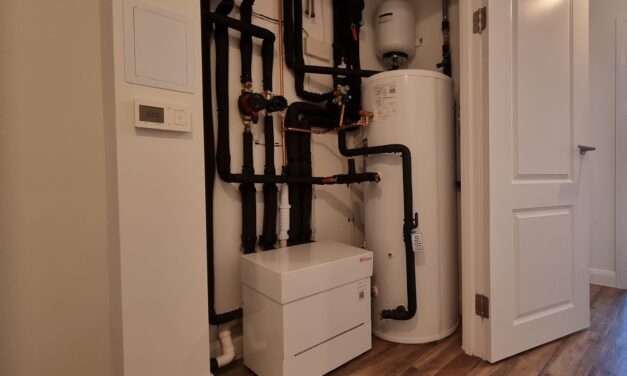 Green heating boost for 19th-century former vicarage 