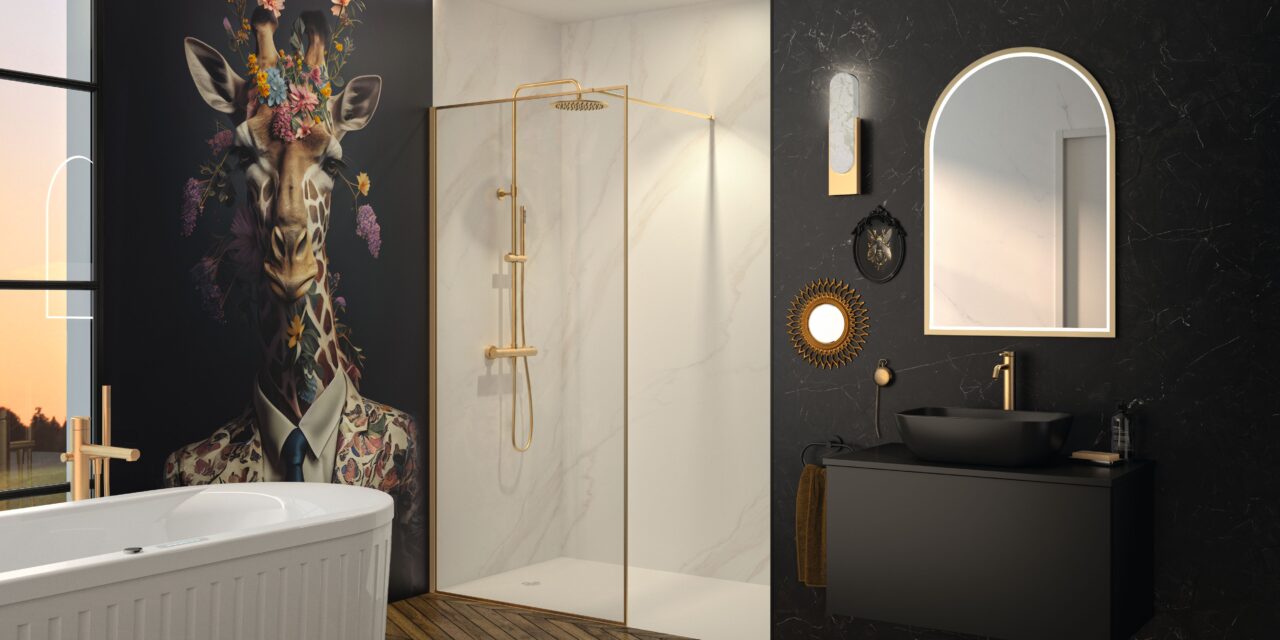 New walk-in shower enclosures from Kinedo 