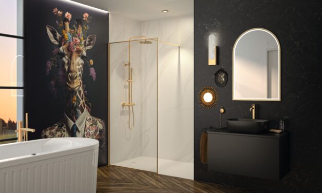 New walk-in shower enclosures from Kinedo 