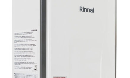 Rinnai system offers infinite continuous flow hot water on demand