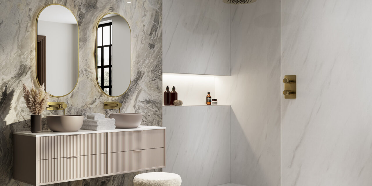 The perfect fit for tall bathrooms 