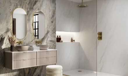 The perfect fit for tall bathrooms 