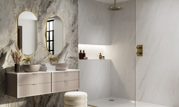 The perfect fit for tall bathrooms 