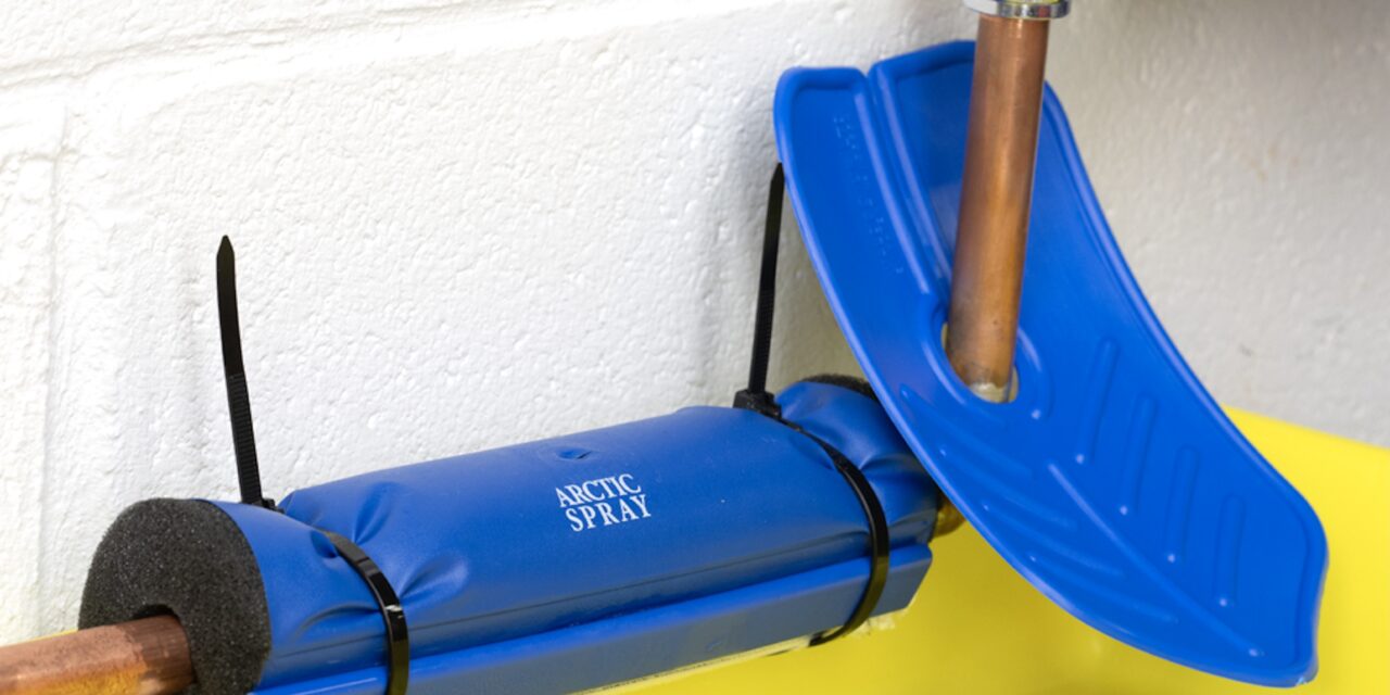 Best practice to prevent pipe freezing 