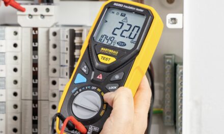 Insulation tester offers compact measurement