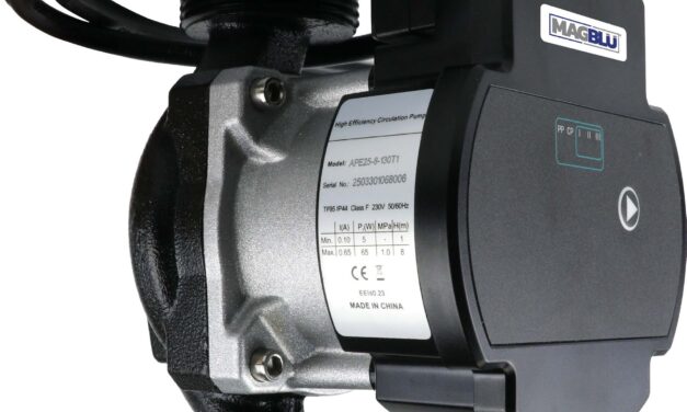 Powerful pump in a compact form