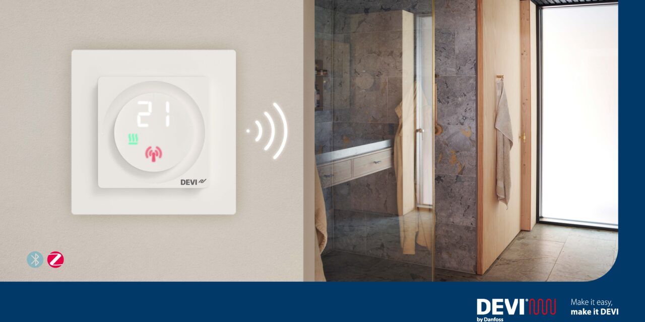 DEVI Launches DEVIreg™ Display Connect – The Smart, Sustainable Thermostat for the Future of Electric Underfloor Heating