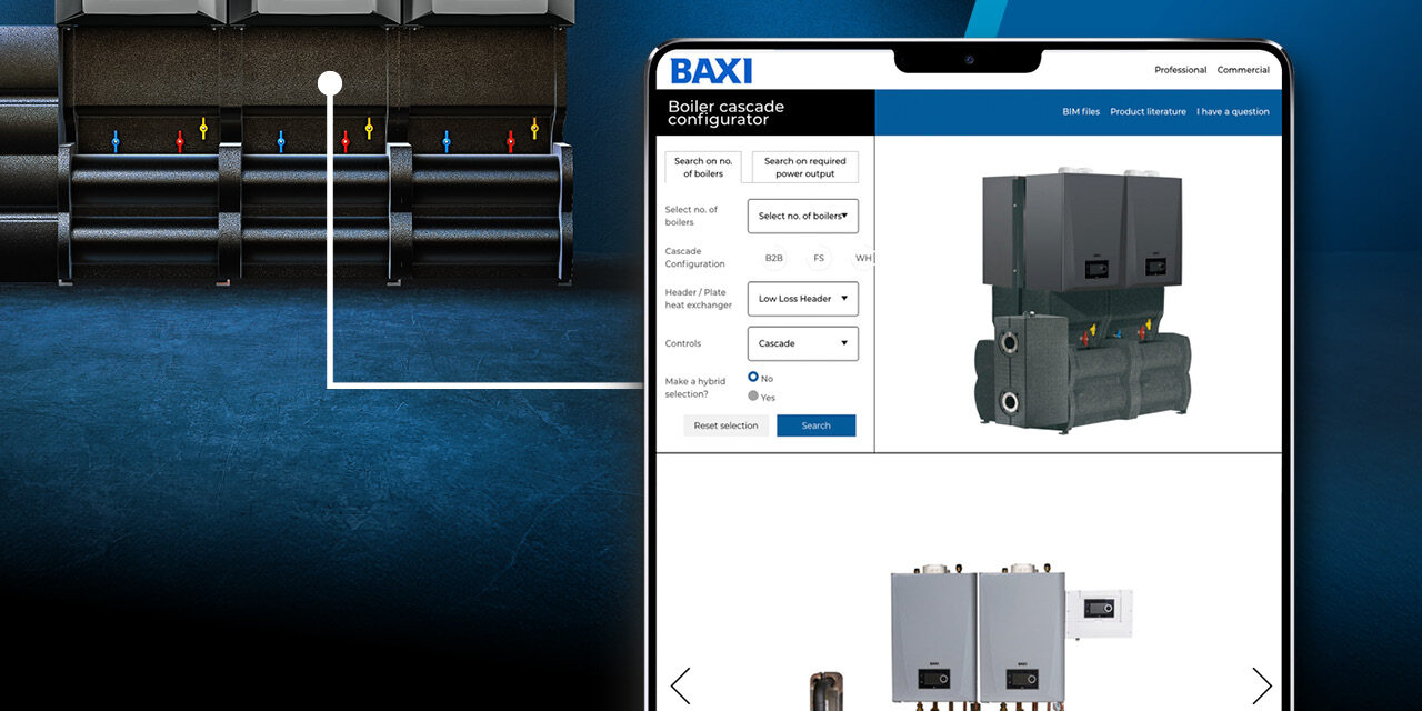 Cascade Configurator simplifies gas boiler specification