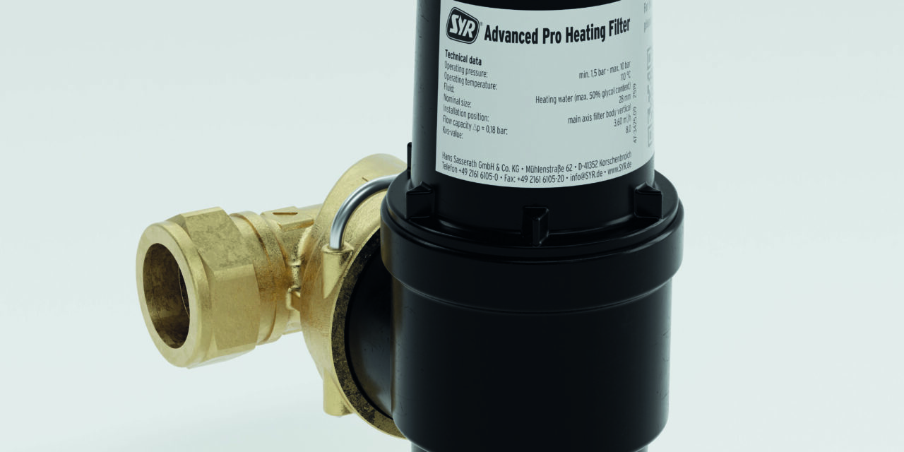 Advanced filter protection for heat pumps and boilers