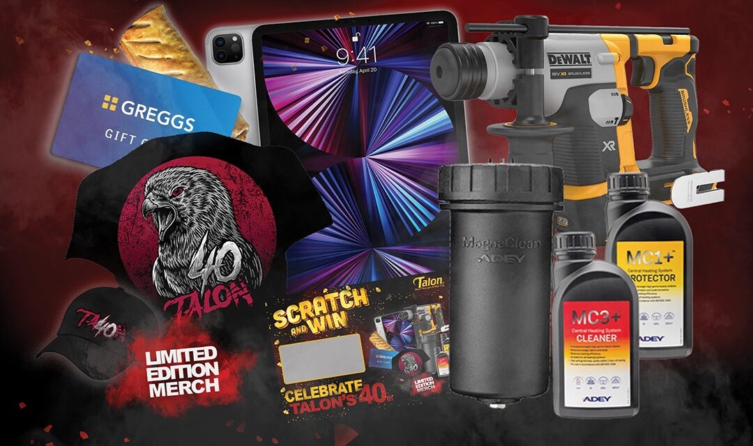 Talon launches 40th Anniversary scratchcard competition