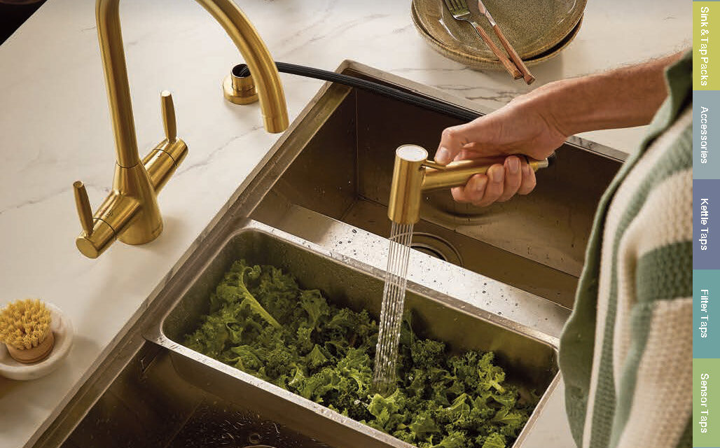 Expanded sink and tap collection