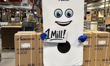 Worcester Bosch produces its one millionth Worcester Bosch Greenstar 4000 boiler