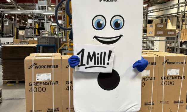 Worcester Bosch produces its one millionth Worcester Bosch Greenstar 4000 boiler